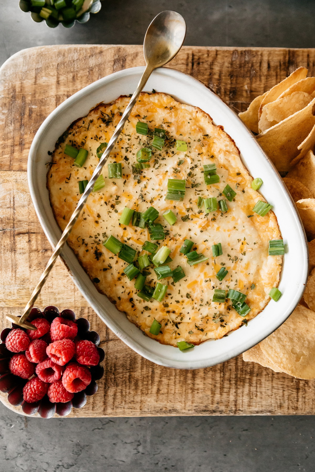 Cozy Three-Cheese Garlic Dip