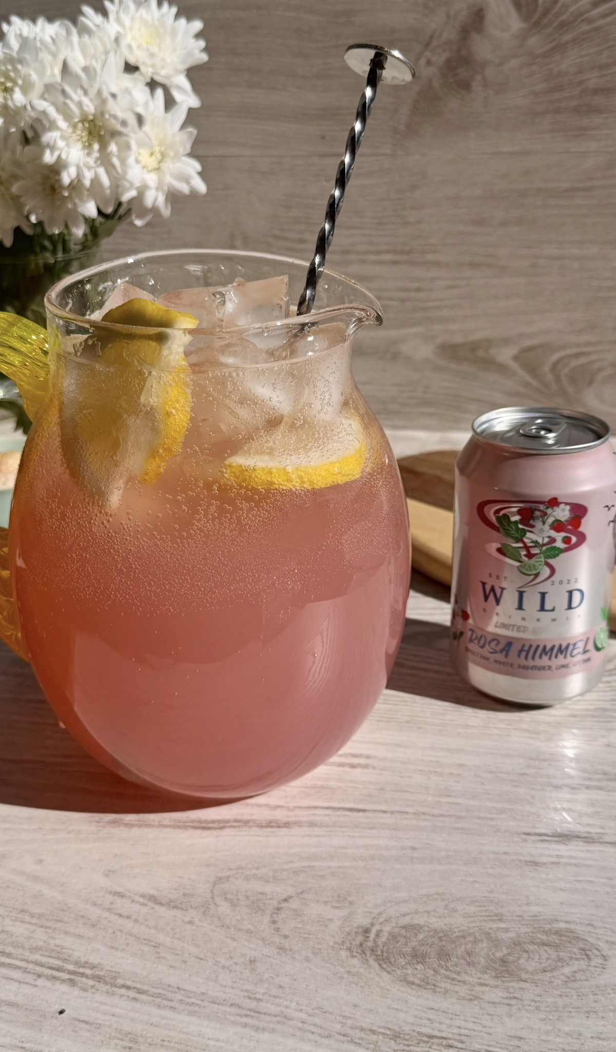 Limoncello Rhubarb Spritz