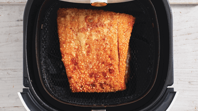 Image of Air Fryer Crispy Pork Belly with Crackling