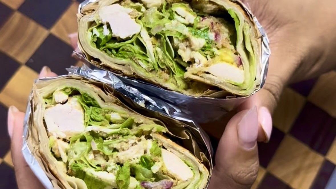 Chicken Caesar Crunch Wrap