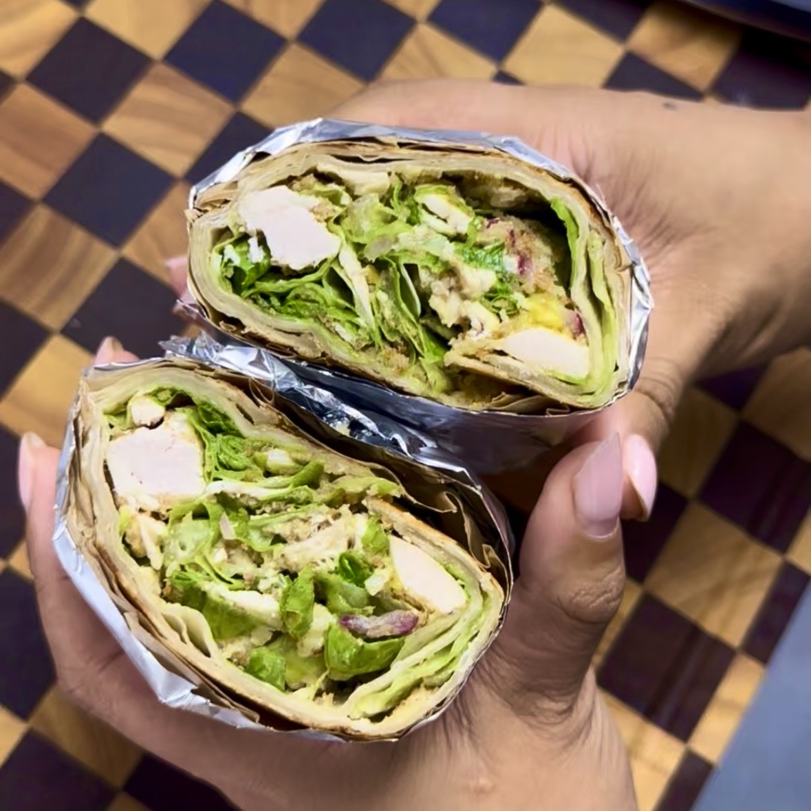 Chicken Caesar Crunch Wrap
