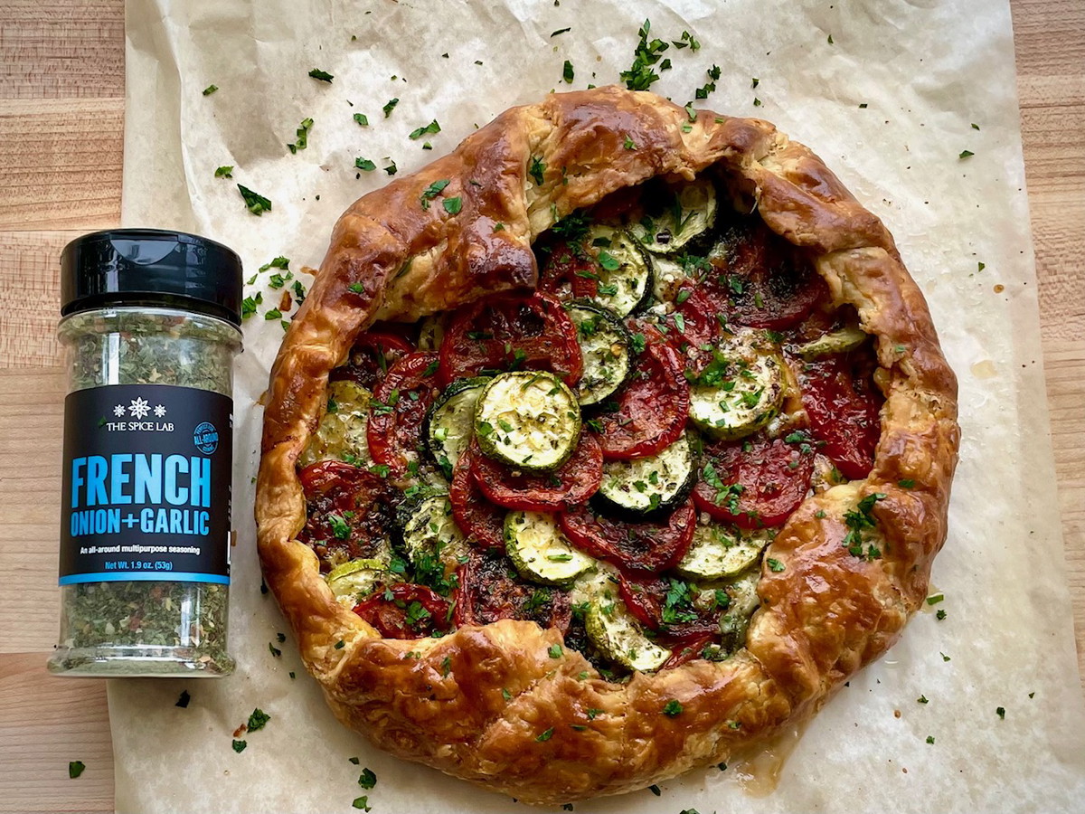 Tomato and Summer Squash Galette