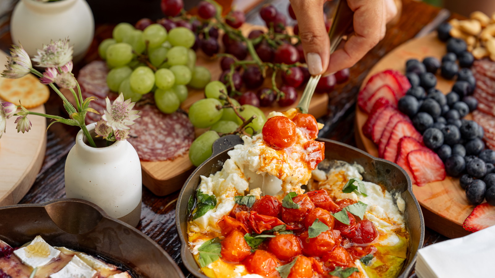 Image of Roasted Tomato & Broken Burrata Dip