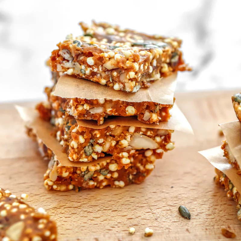 Puffed Quinoa Breastfeeding Bars | No-Bake Lactation Snack