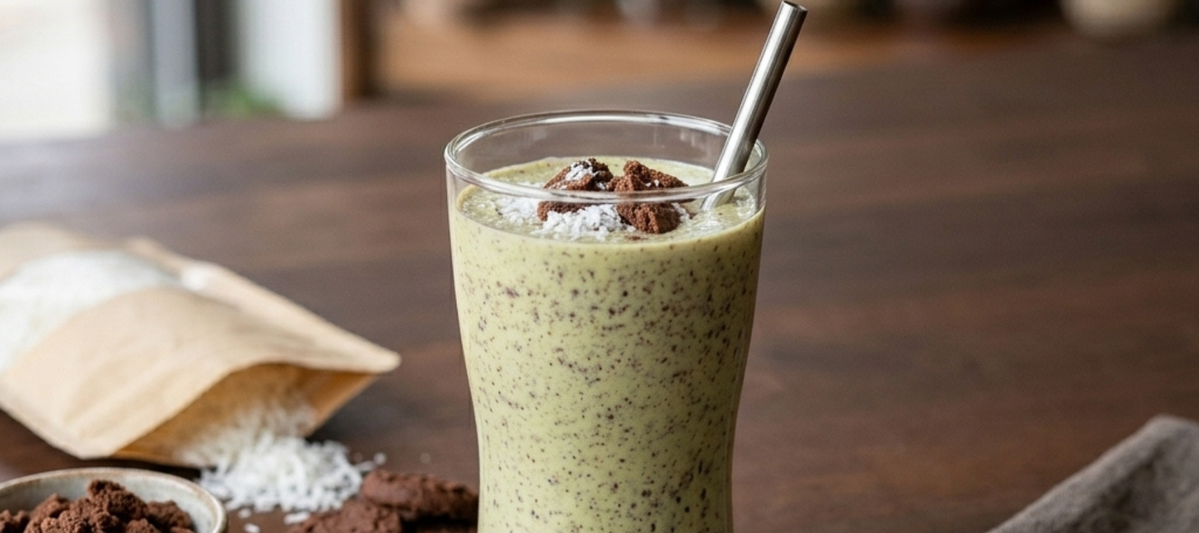 Pregnancy Green Smoothie with Ginger and Chia: A 60-Second Morning Nutrition Boost