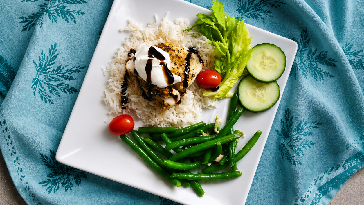 Image of Mediterranean Baked Cod with Greek Yogurt