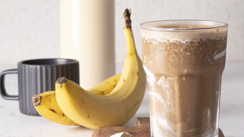 Image of Black Maca Protein Coffee Frappé
