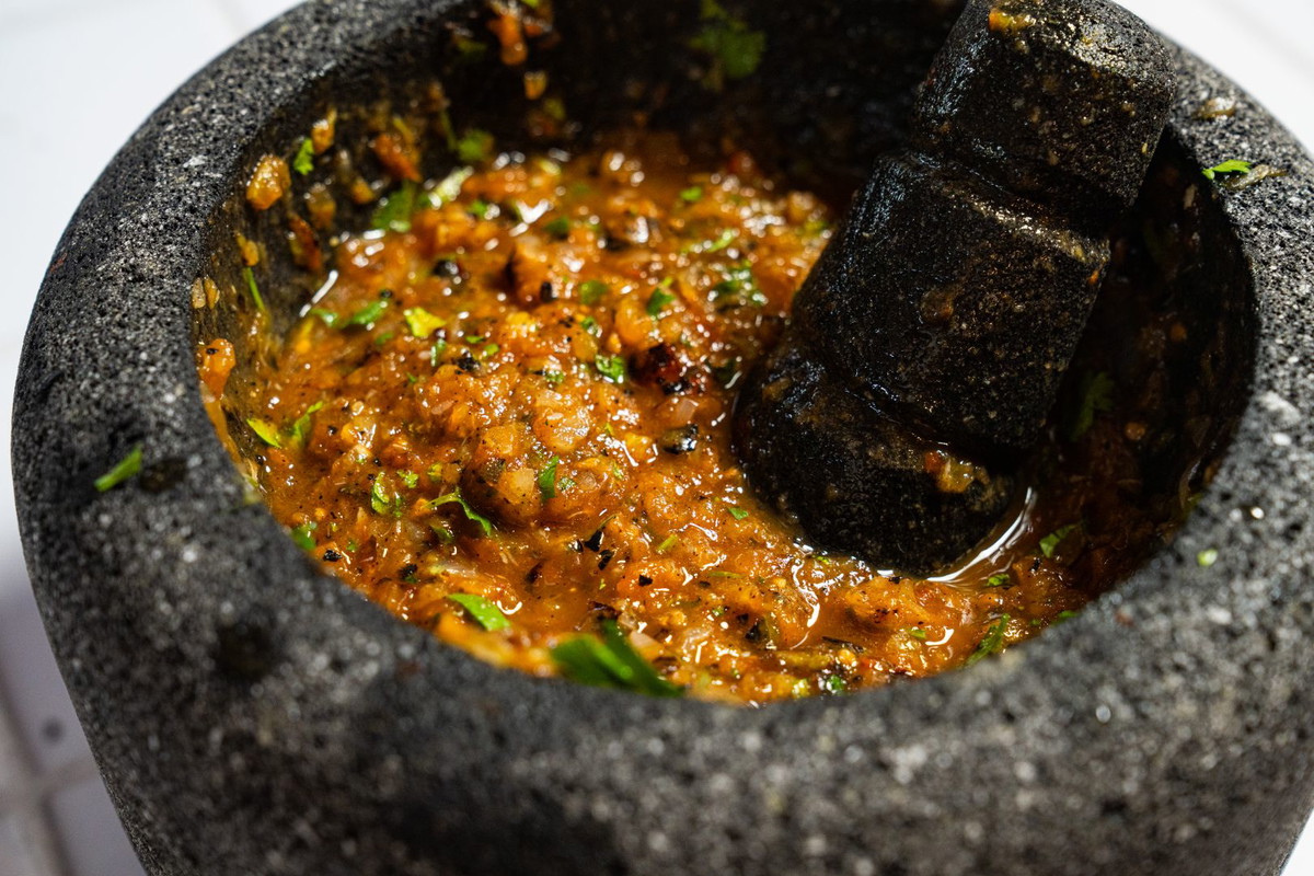 Grilled Salsa Ranchera and Salsa Verde