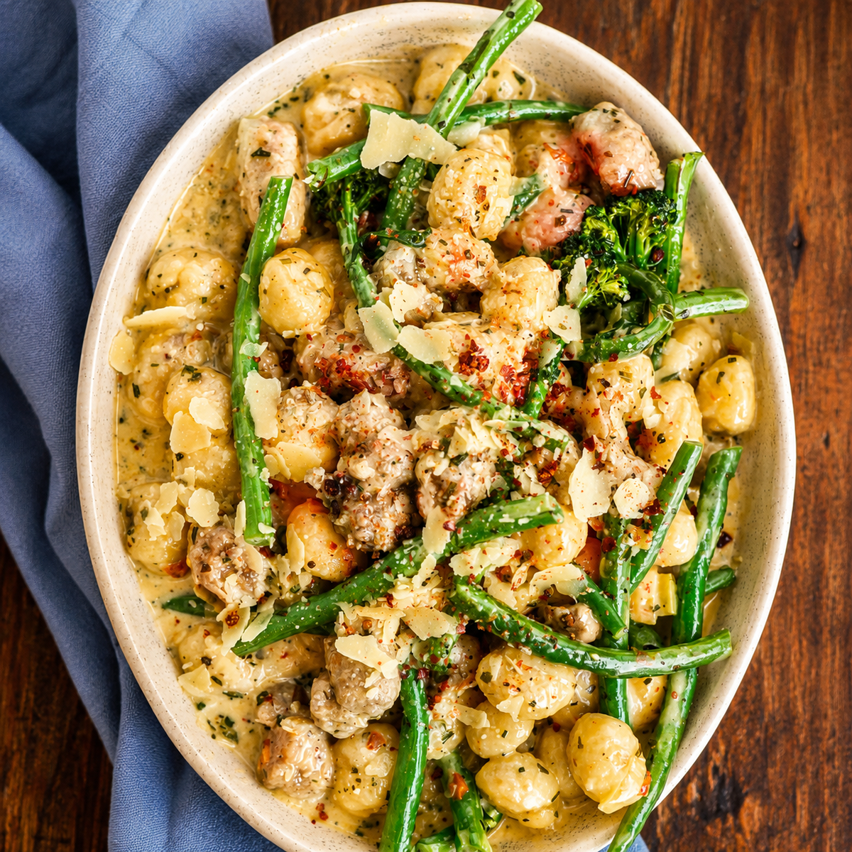 French Kiss Sausage Gnocchi