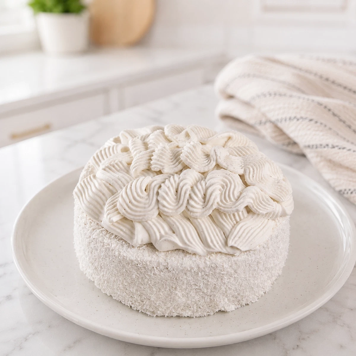 Flourless Coconut Cake 🥥