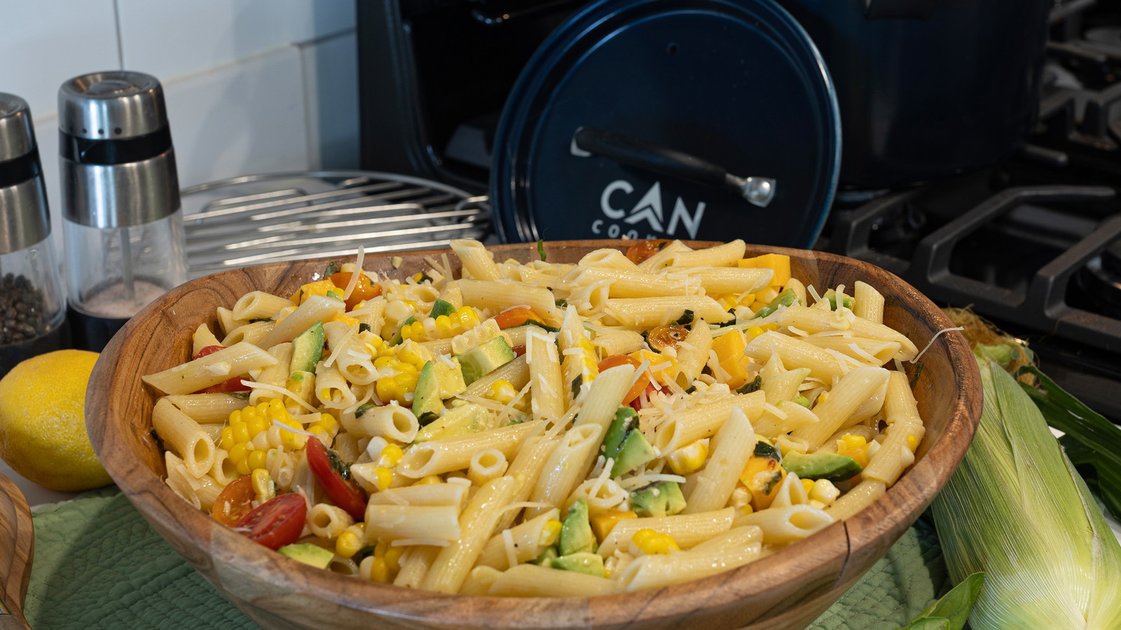 Image of Corn and Avocado Pasta Salad