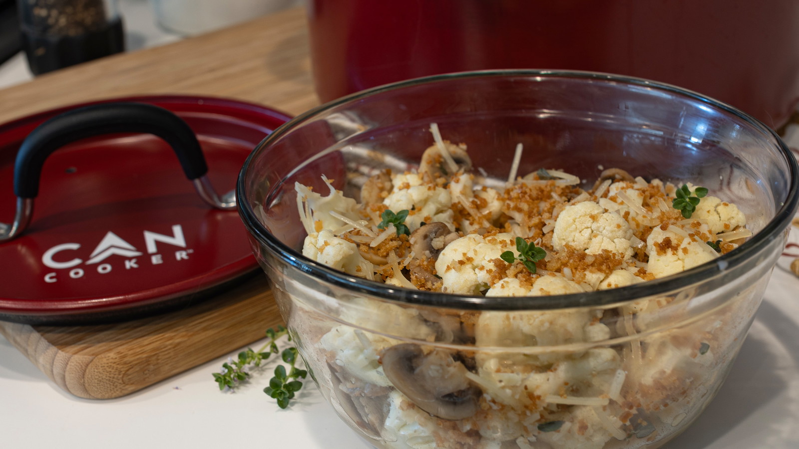 Image of Mushroom & Cauliflower Skillet