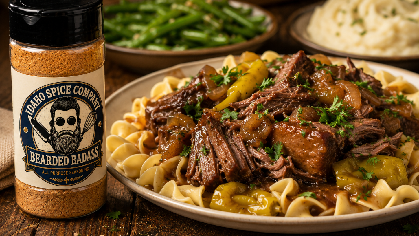 BEARDED BADASS INSTANT POT POT ROAST