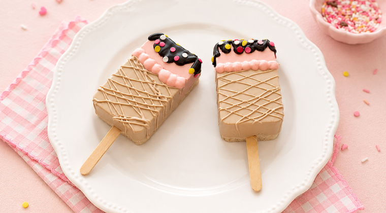 Cake Loaf Pops: Ice Cream