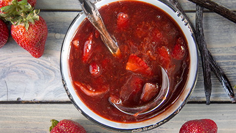 Image of Strawberry Rhubarb Compote