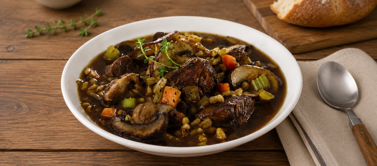 Beef & Barley Soup