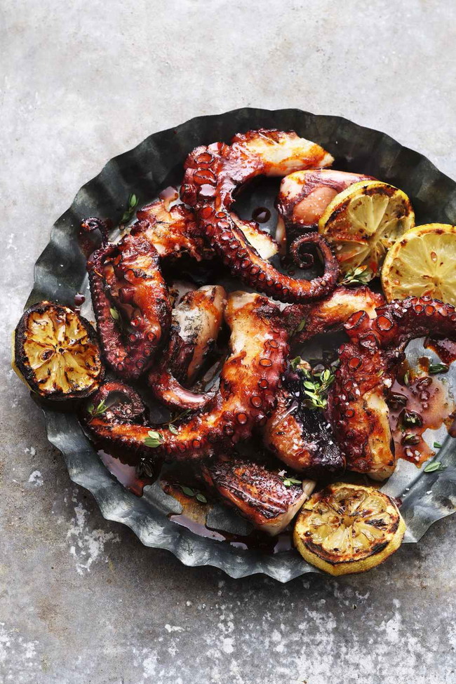Image of Oktopus mit Rauchpaprika-Öl
