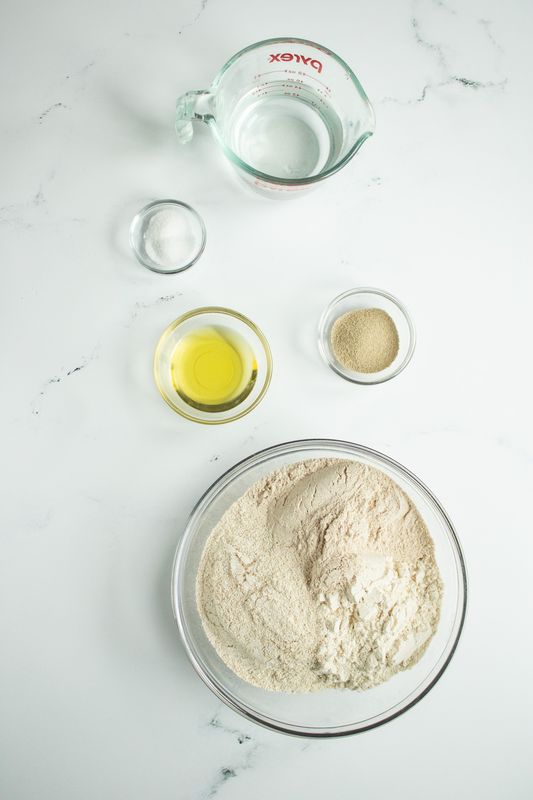 Image of Measure the flour; . Combine all the ingredients in a...