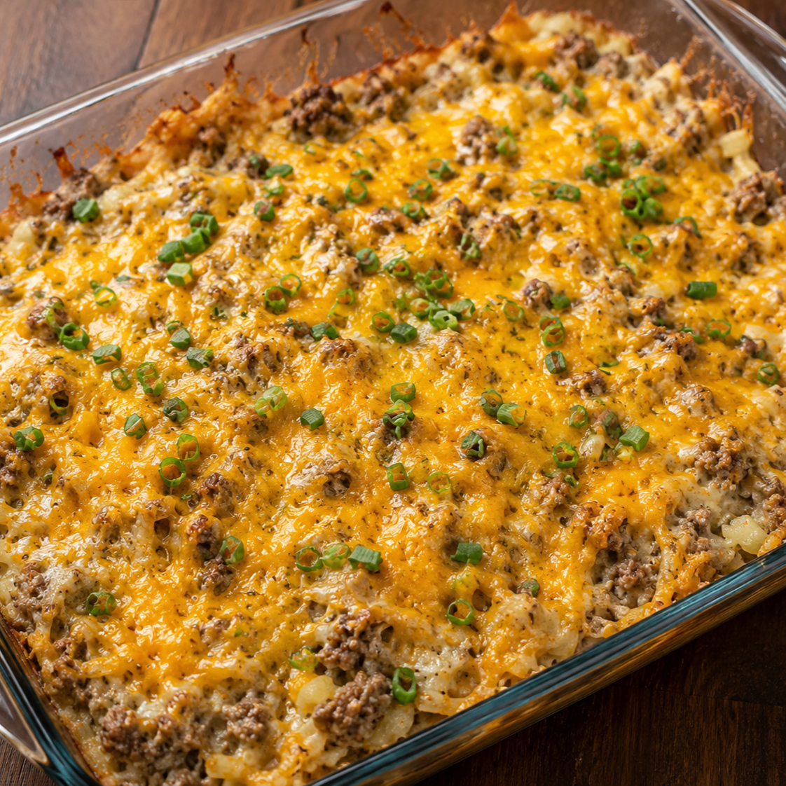 Cowboy Beef & Potato Bake