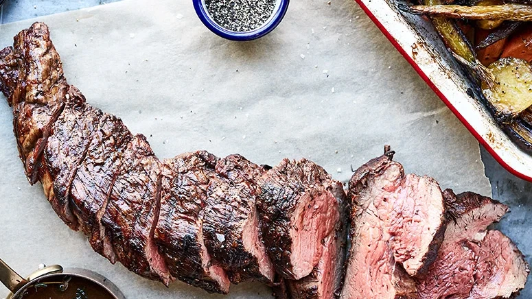 Image of Chargrilled Eye Fillet with Barbecued Veg
