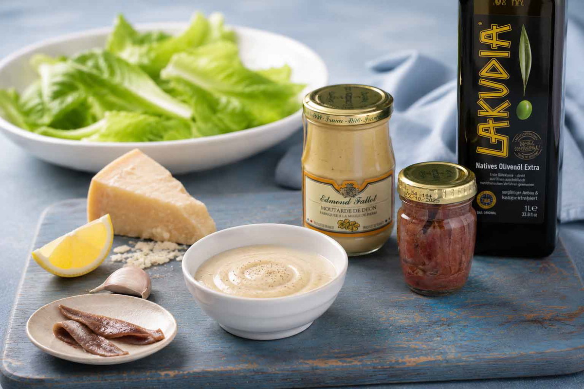 Homemade Caesar Salad Dressing