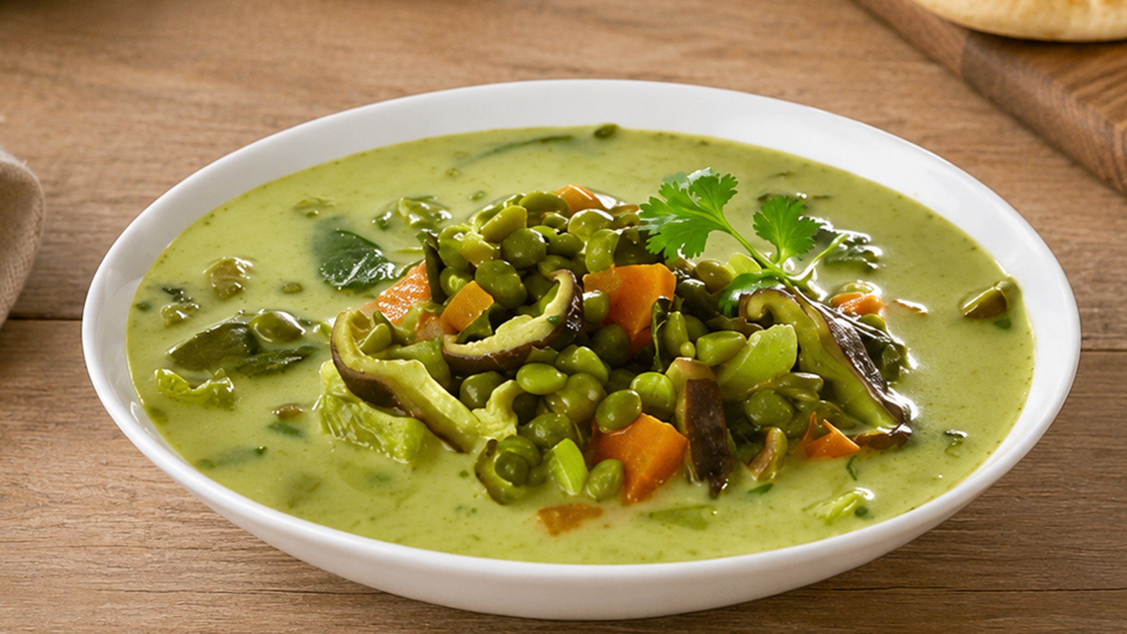 Image of Culinary Genie Split Pea Curry Soup recipe using Culinary Genie Salt-Free Hot Curry Seasoning Blend