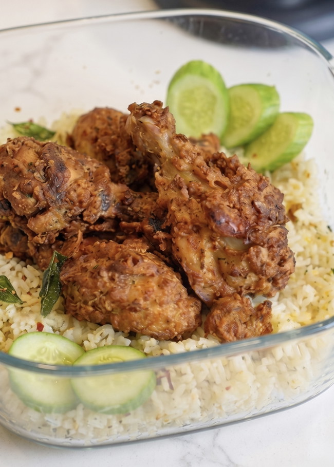 Ayam Ketumbar Nasi Gurih