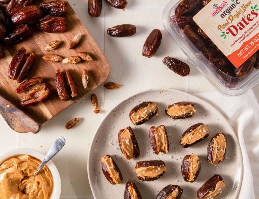 Image of Peanut Butter Stuffed Deglet Noor Dates