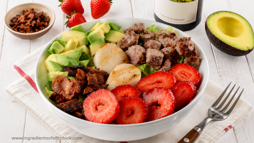 Image of Scallop & Tenderloin Cobb Salad