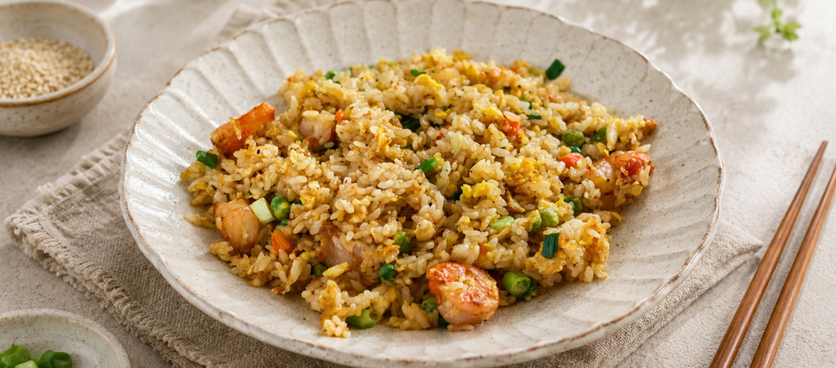 Shrimp & Veggie Rice Bowls