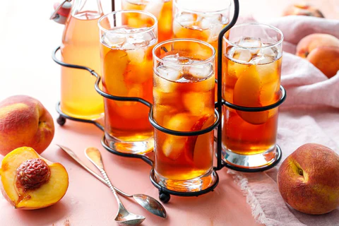 Peachy Porch Bliss Mocktail: A Springtime Sipper