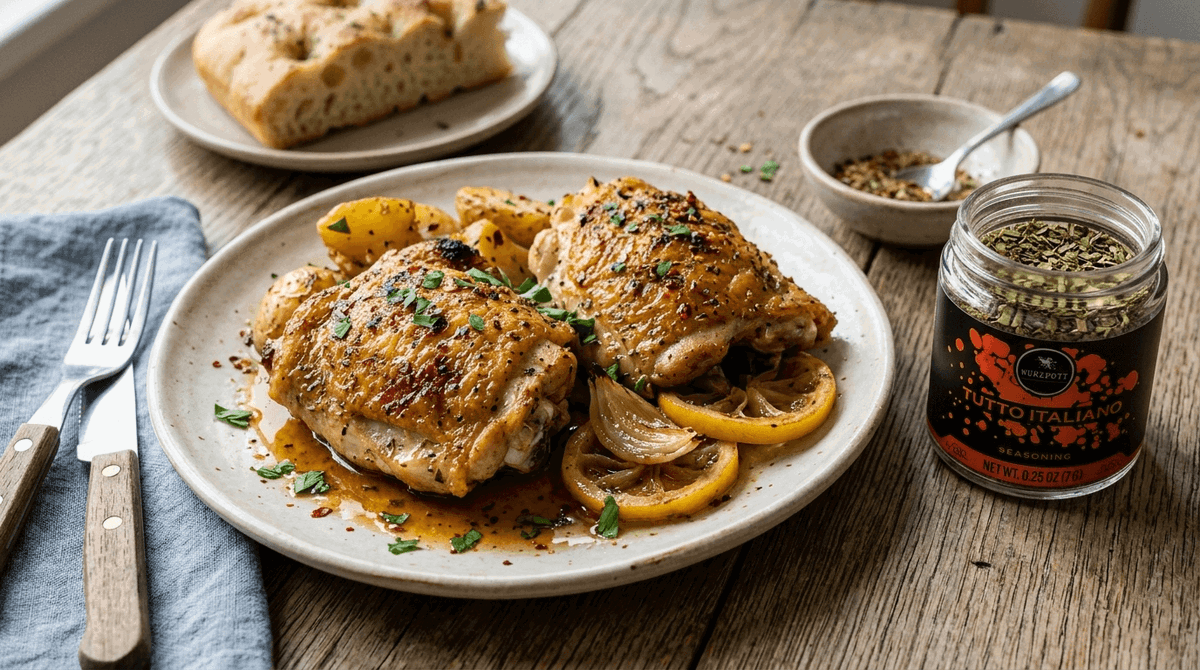 Herb Roasted Chicken with Tutto Italiano