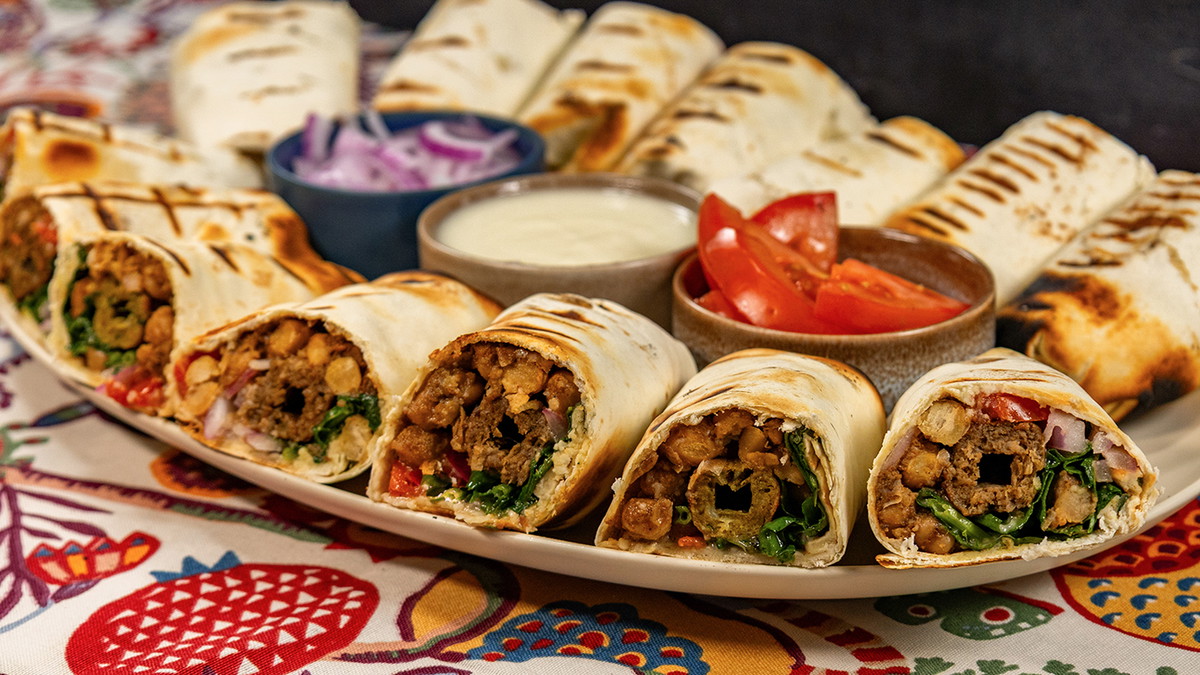 Grilled Seekh Kabab Wraps