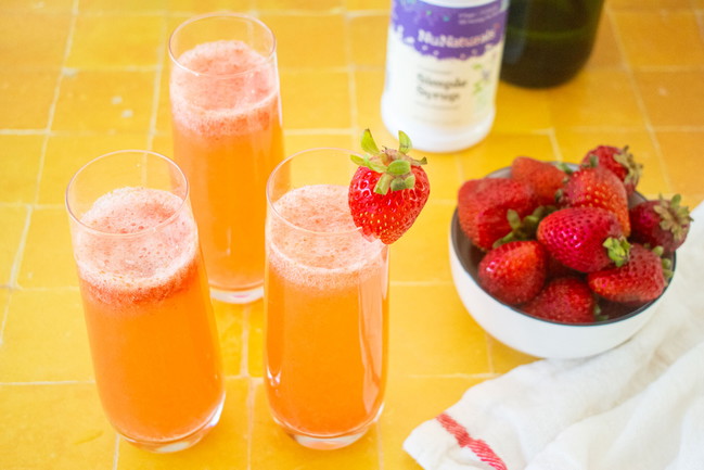 Image of Strawberry Bellinis
