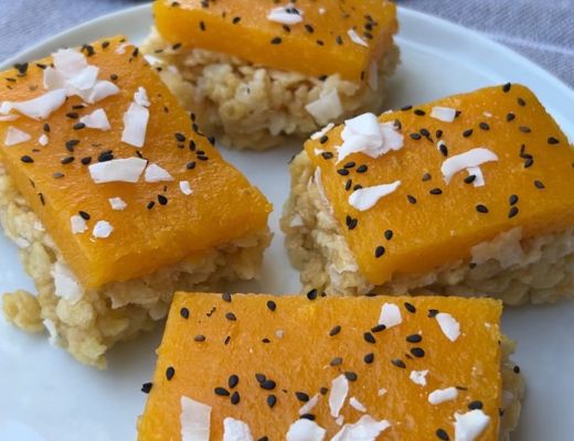Image of Mango Sticky Rice Crispy Treats