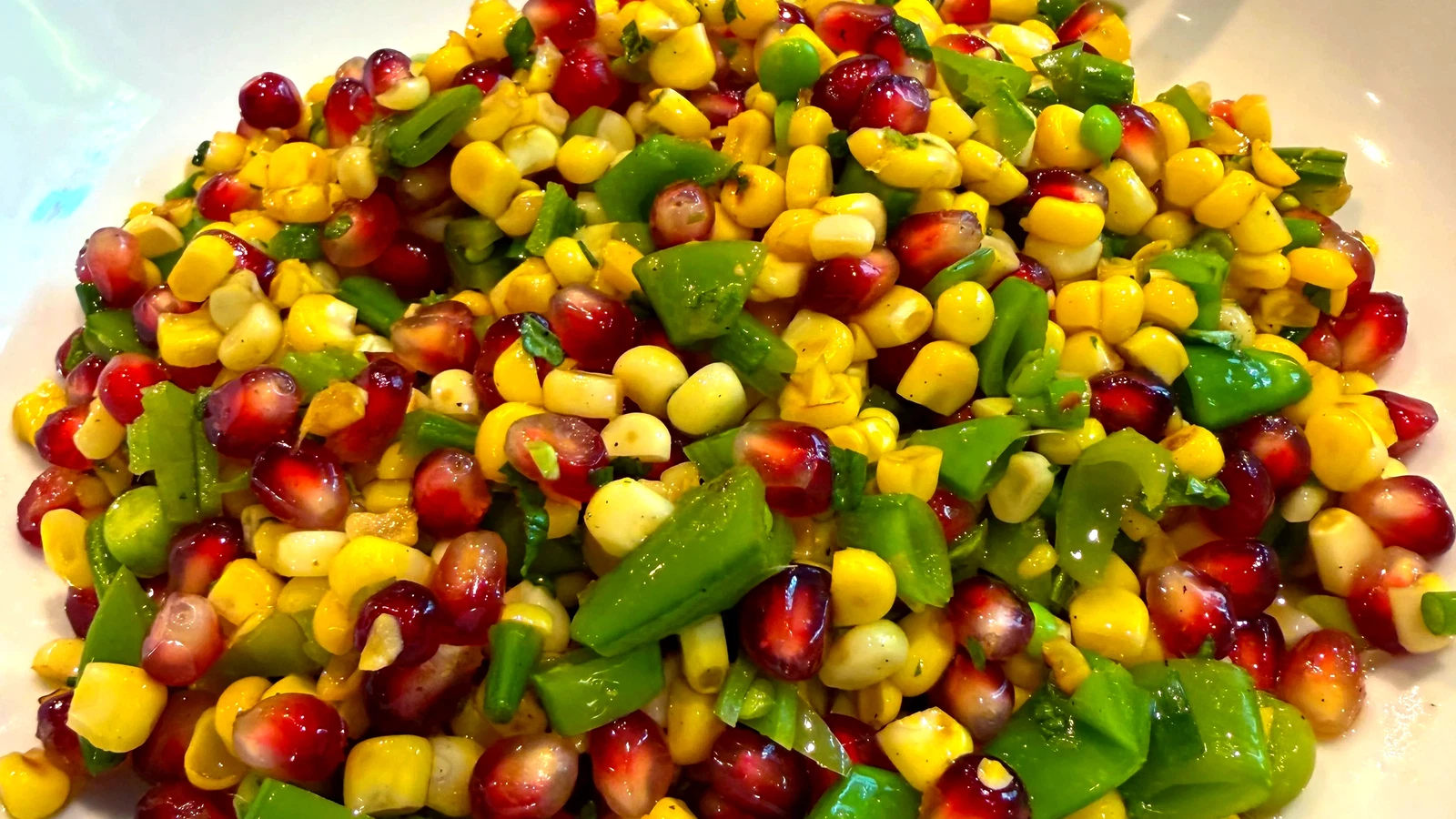 Image of Corn Pomegranate Salad