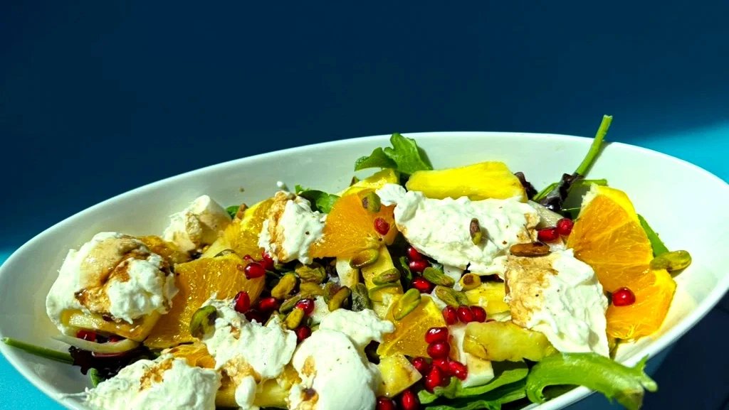 Image of Pineapple Citrus Salad with Burrata