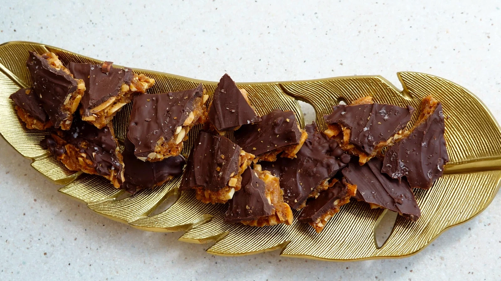 Image of Chocolate Almond Toffee Bark