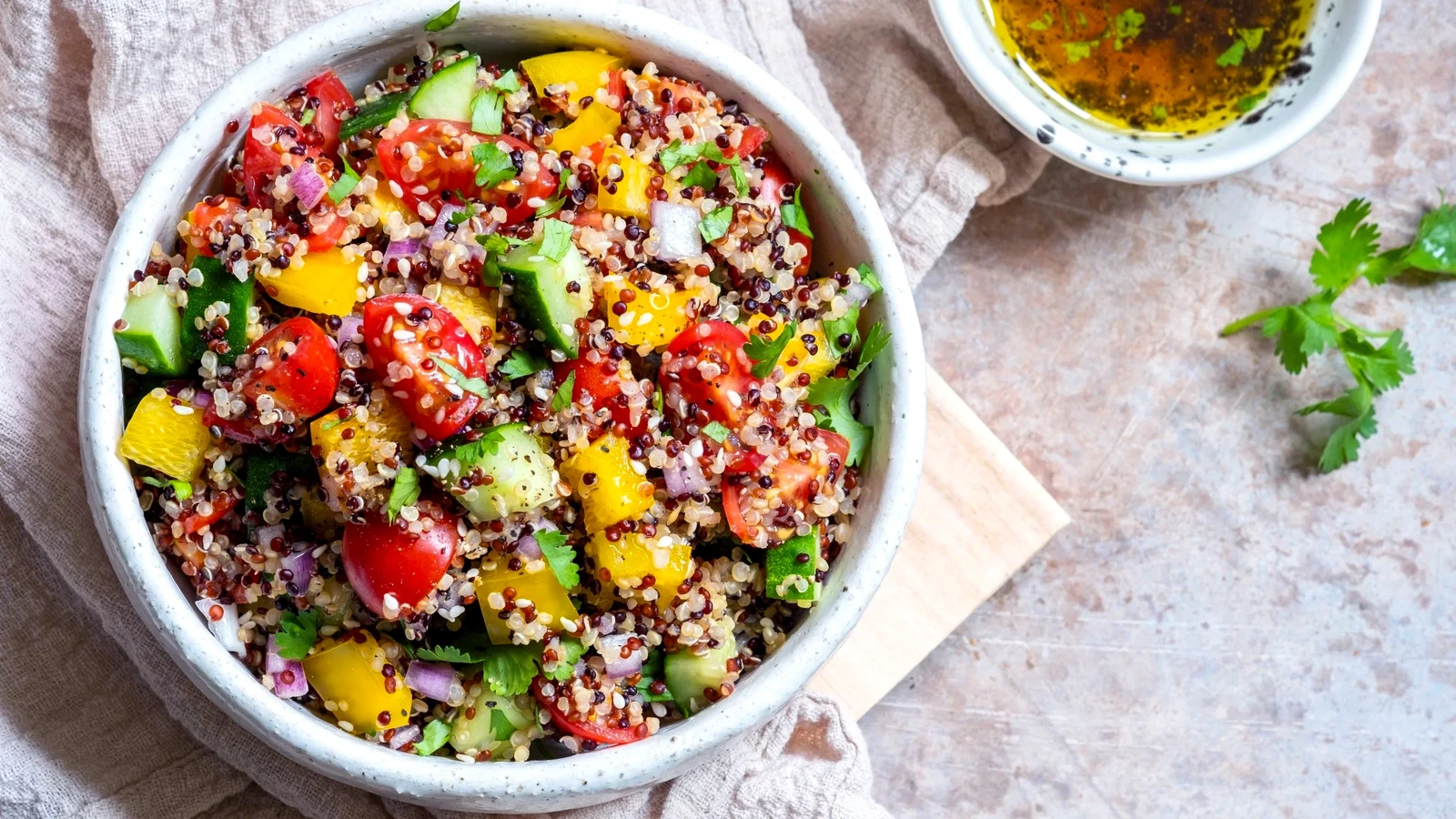 Image of Kitchen Sink Quinoa Salad