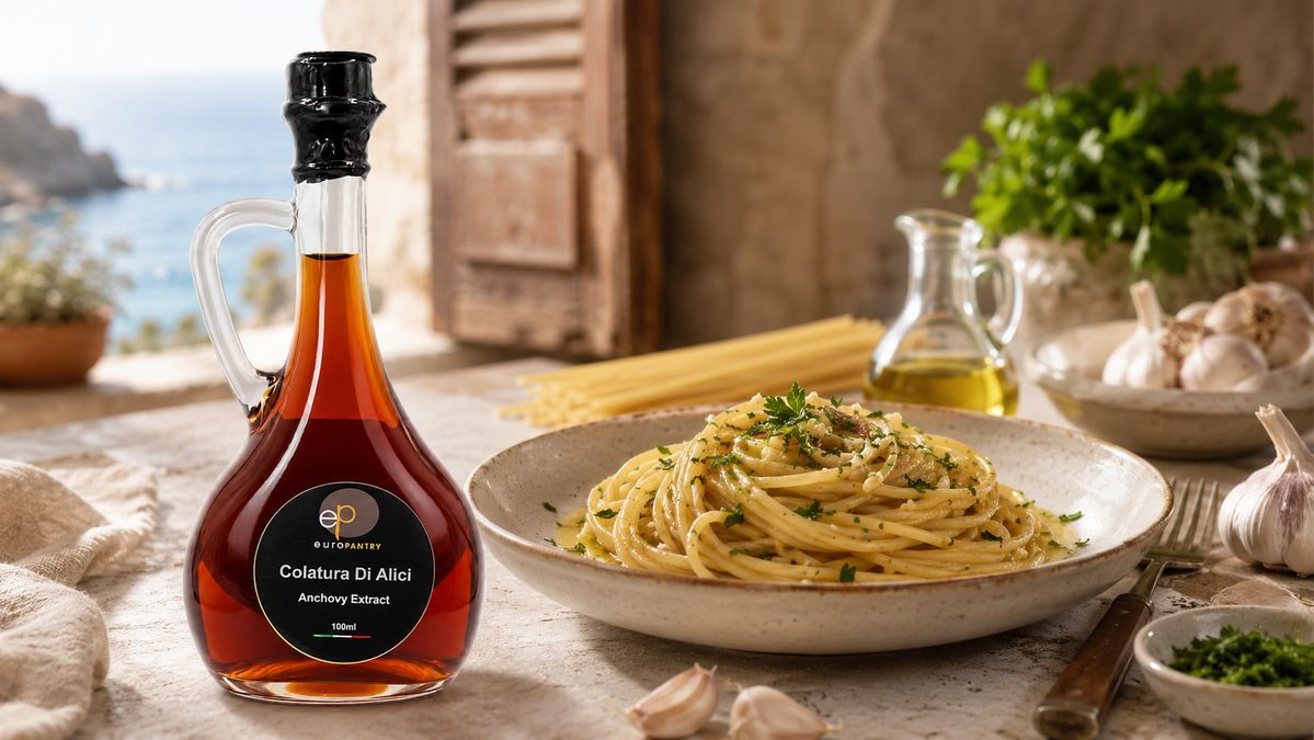 Spaghetti with Colatura di Alici