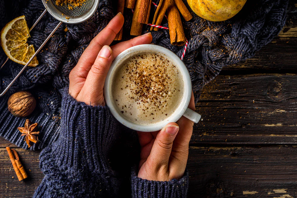 Smoky Mountains Cowboy Chai Hot Latte with Honeyed Ginger Syrup: A Cozy Winter Twist