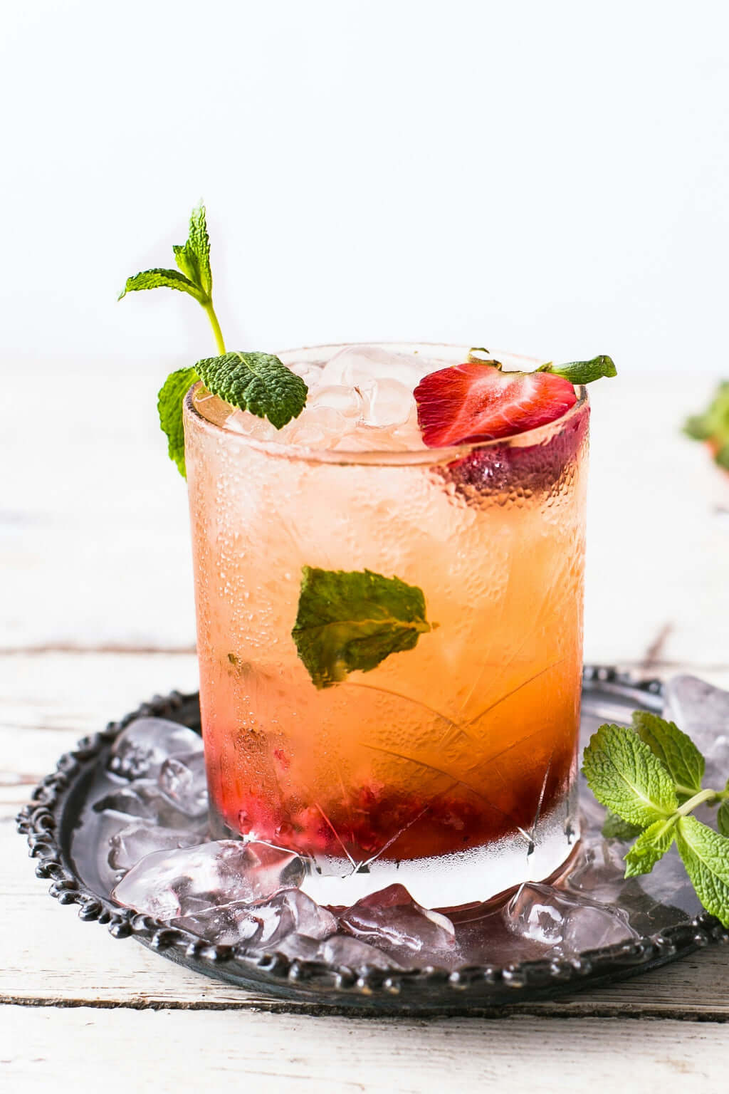 Strawberry Honeysuckle Spring Spritz