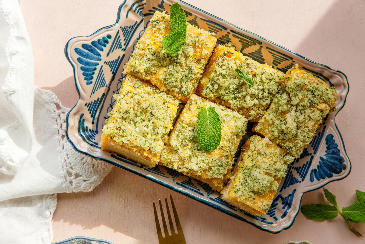 Watermelon Mint Dessert Bars