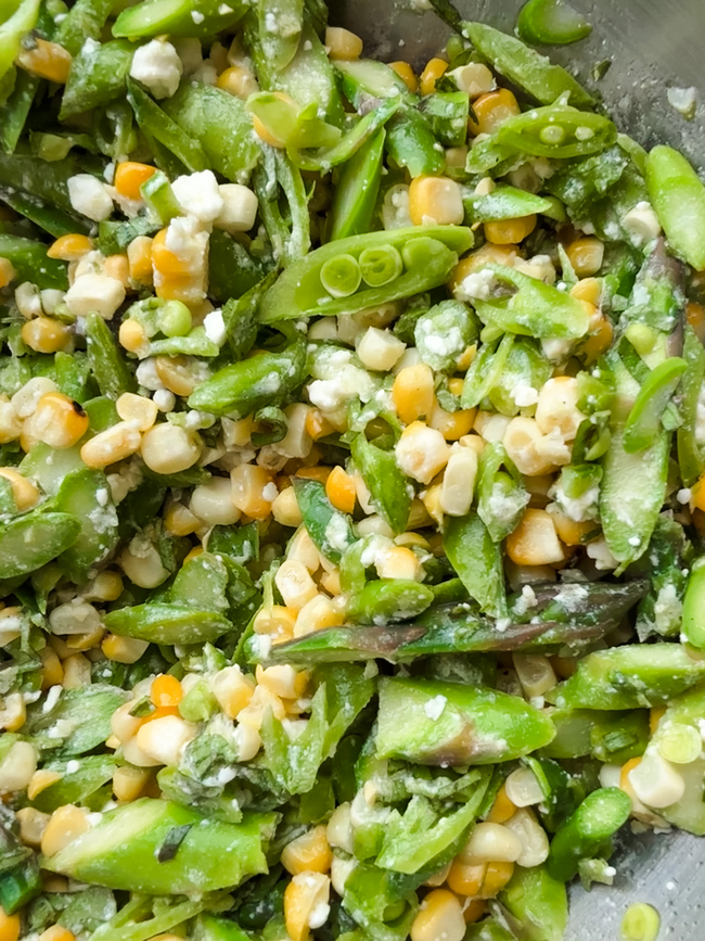 Image of Corn & Sugar Snap Pea Salad