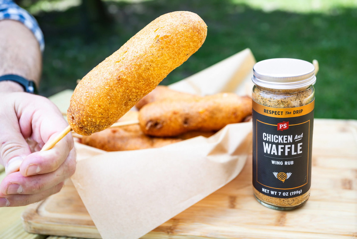 Bottle Rocket Corn Dogs