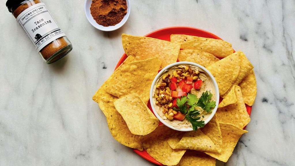 Caramelized Corn Taco Dip