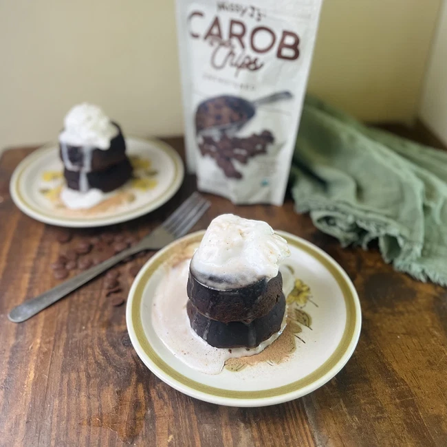 Image of CAROB LAVA CAKE