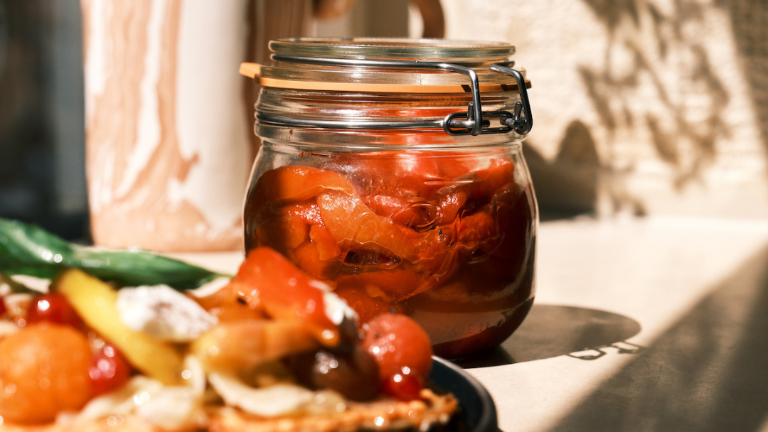 Image of Slow Roasted Tomatoes in Olive Oil