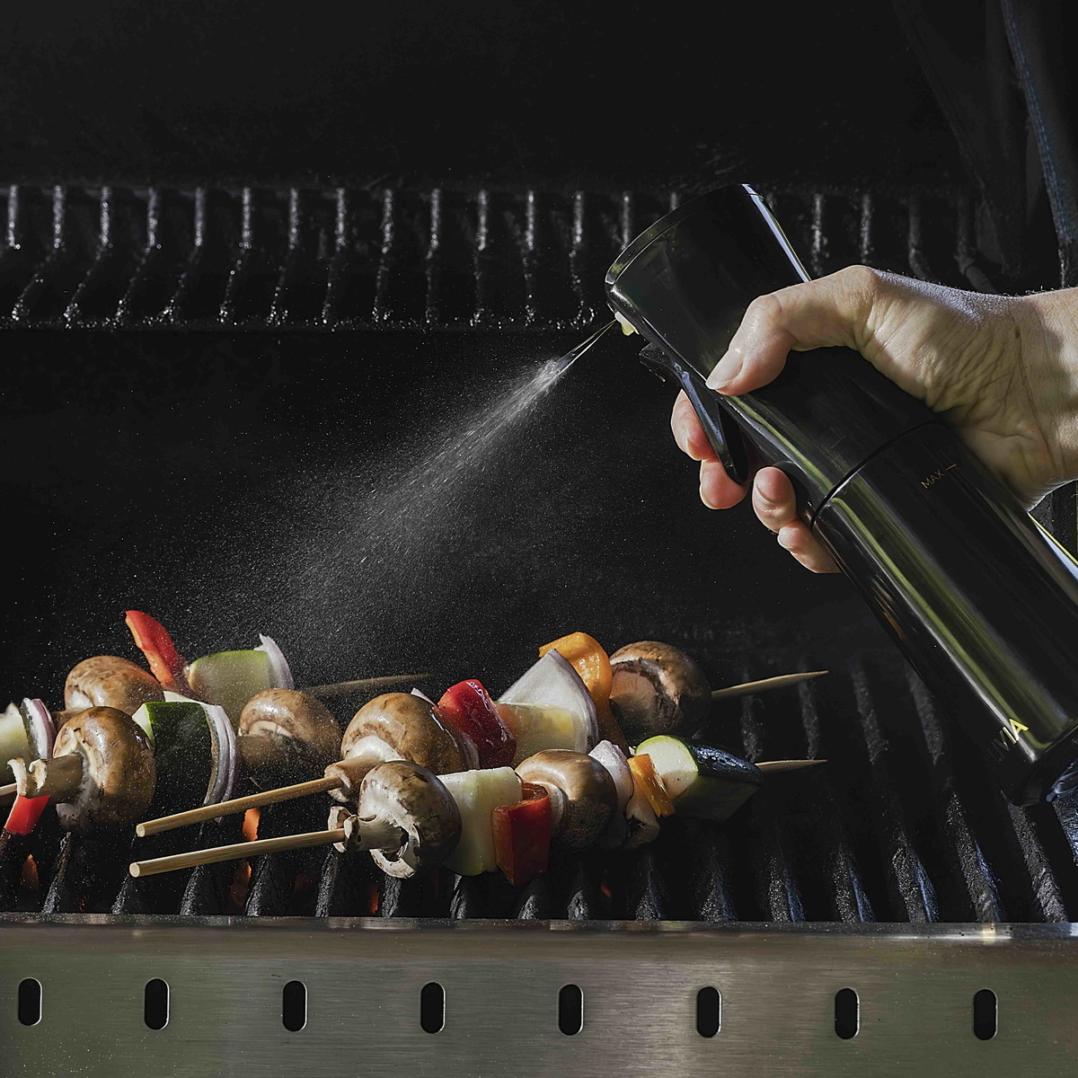 Honey Mustard Glazed Vegatable Kabobs