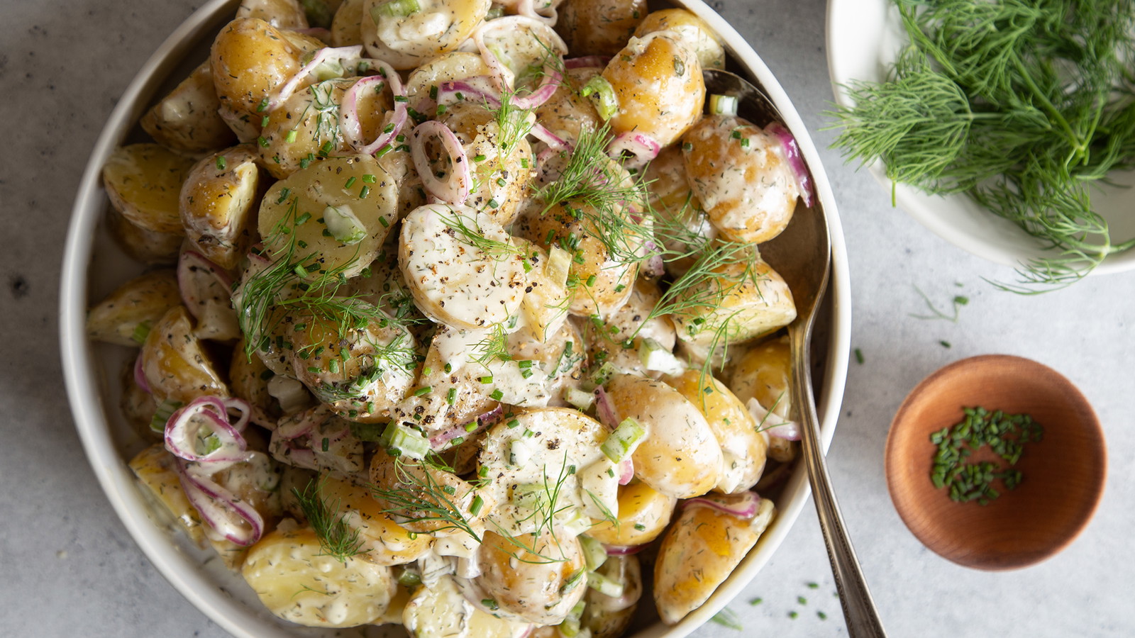 Dill Pickle Potato Salad